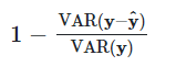 explained Variance equation